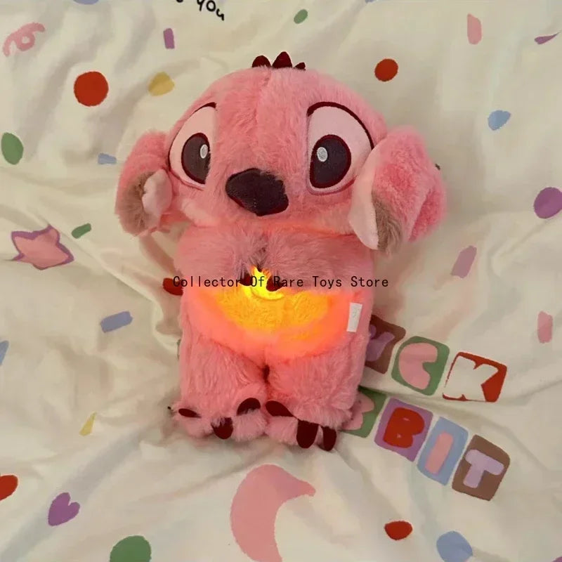 Stitch con Música Suave Calmante con Luz Respiratoria y Bolsa de Aire