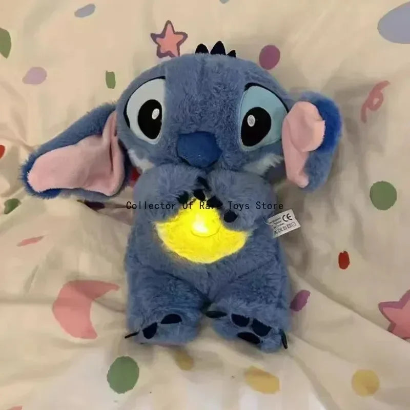 Stitch con Música Suave Calmante con Luz Respiratoria y Bolsa de Aire