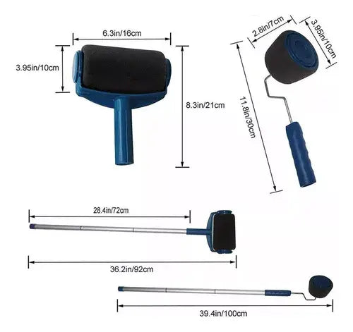 kit Rodillo Pintura recargable