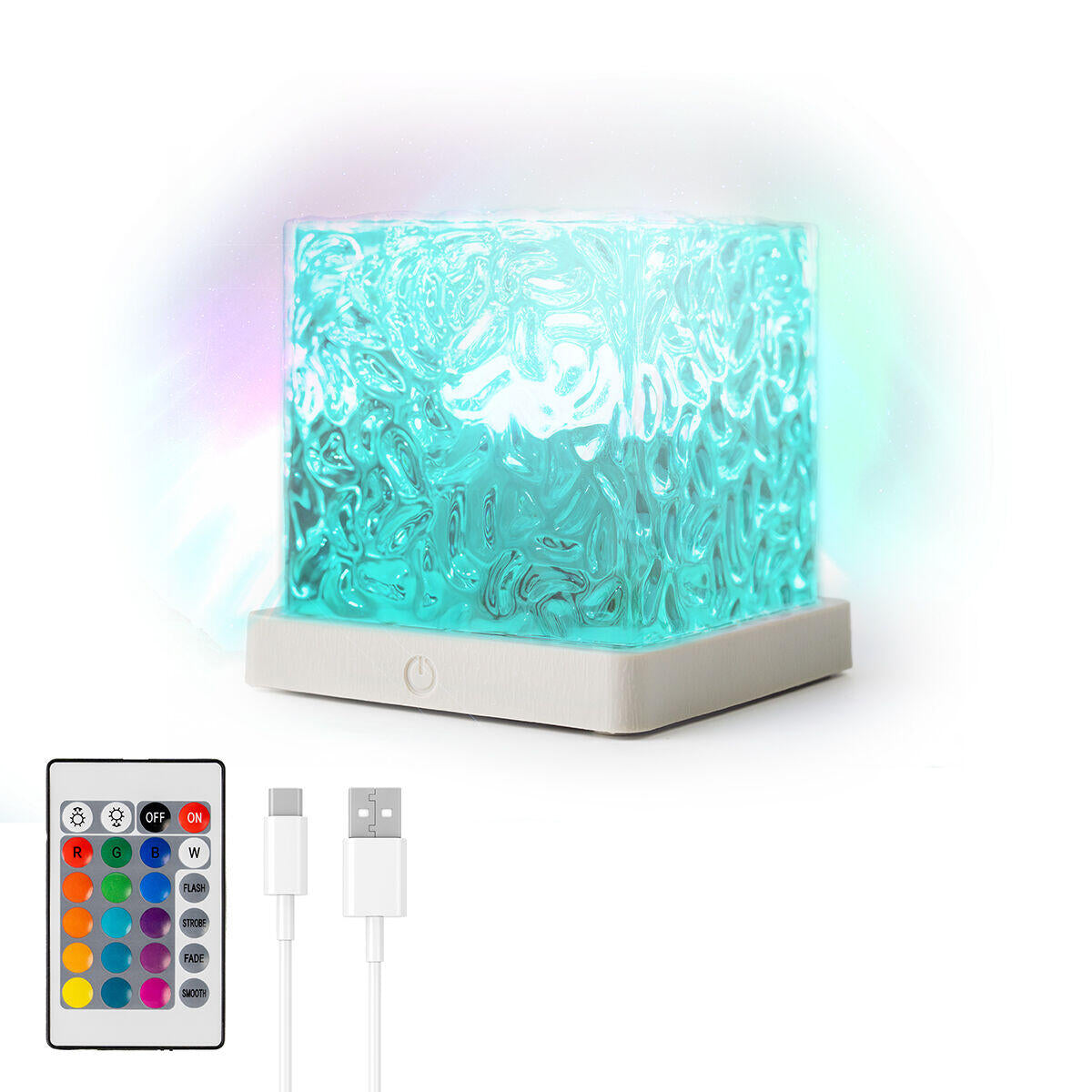 Rechargeable Aurora Borealis LED Projector Lamp