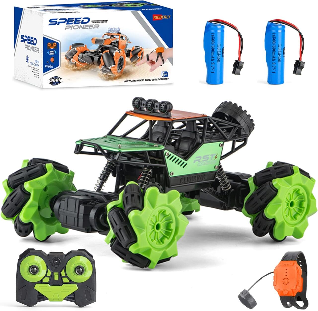 4x4 Off-Road RC Car – Gesture Control &amp; LED Lights