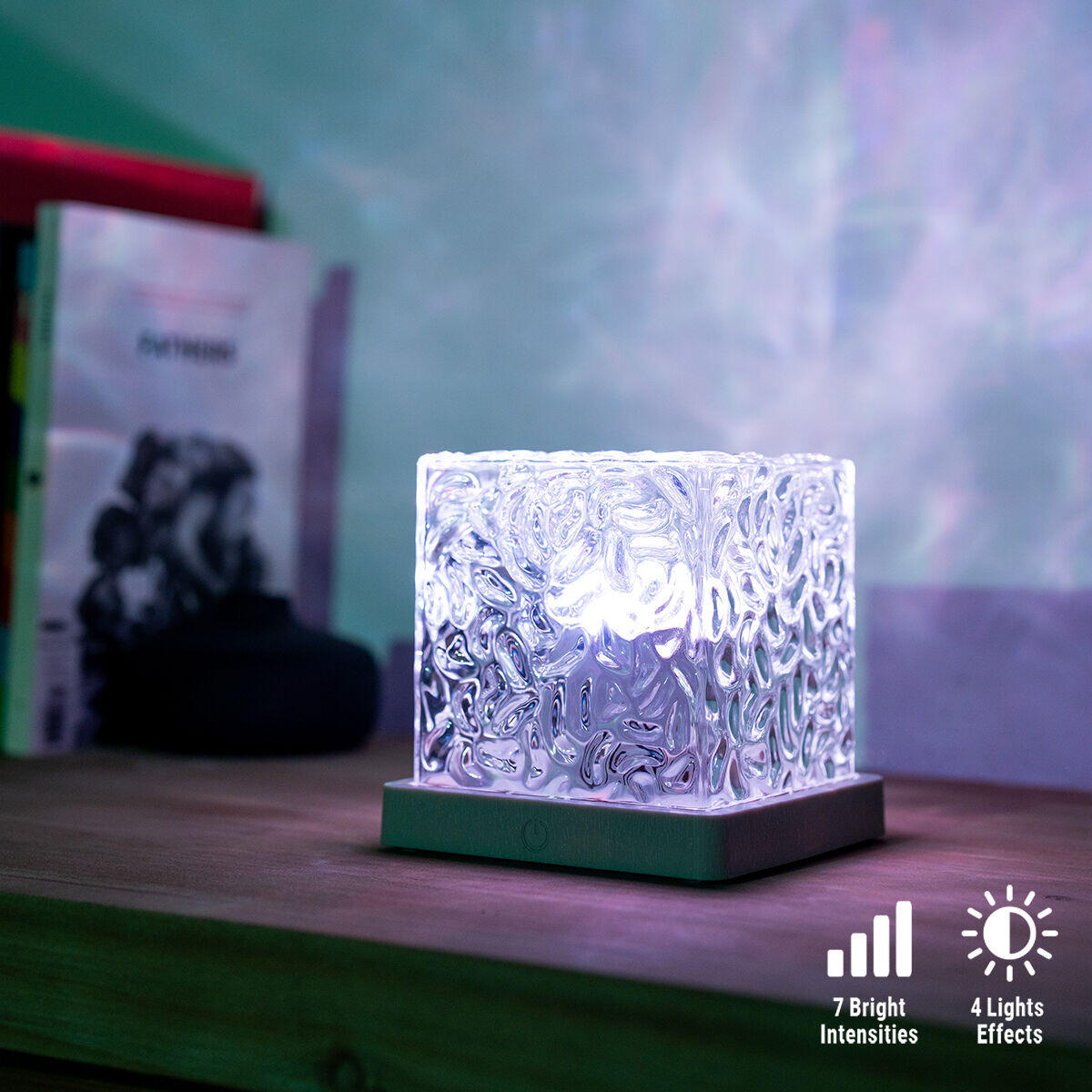 Rechargeable Aurora Borealis LED Projector Lamp