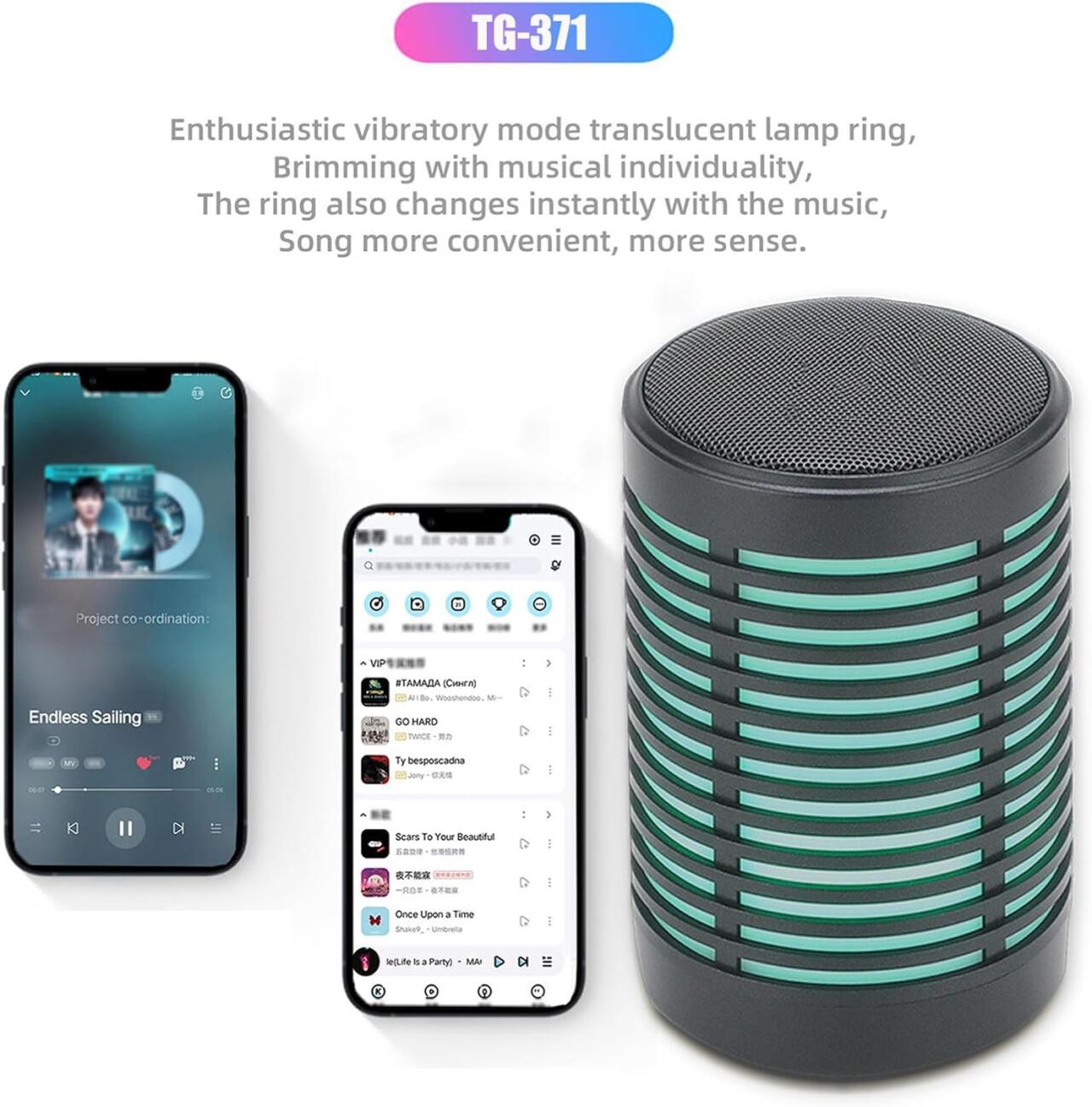 TG-371 – Portátil, Bluetooth 5.0