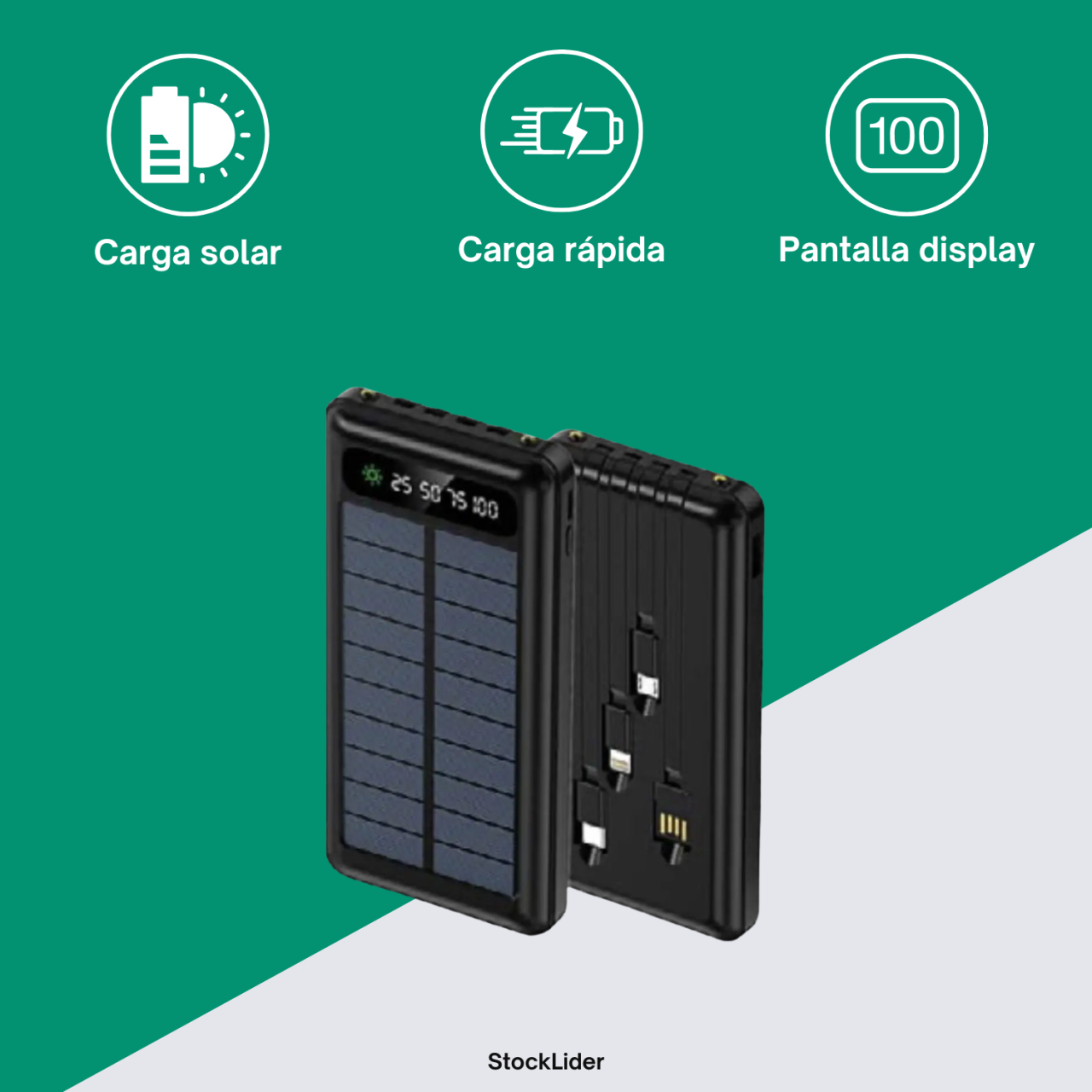 PowerSun – El Powerbank Solar de 10.000 mAh
